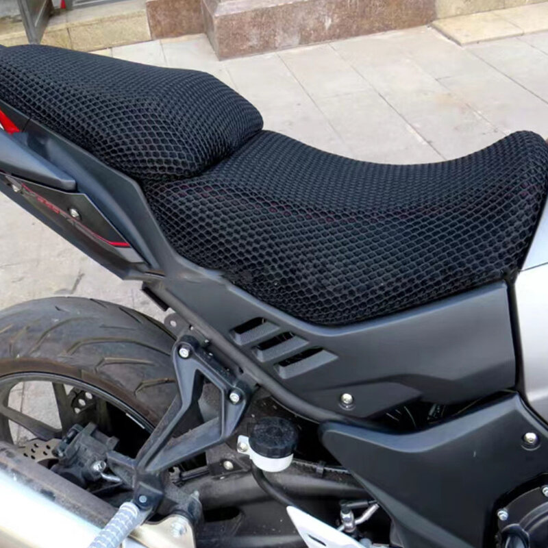 Nylon Tecido Saddle Seat Cover, Almofada Proteção para Voge Valico, 500DS, 500 DS, Novo