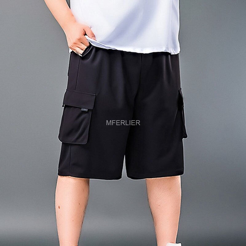 Verão calções oversize 6xl cintura 130cm 5xl calções masculinos tamanho grande