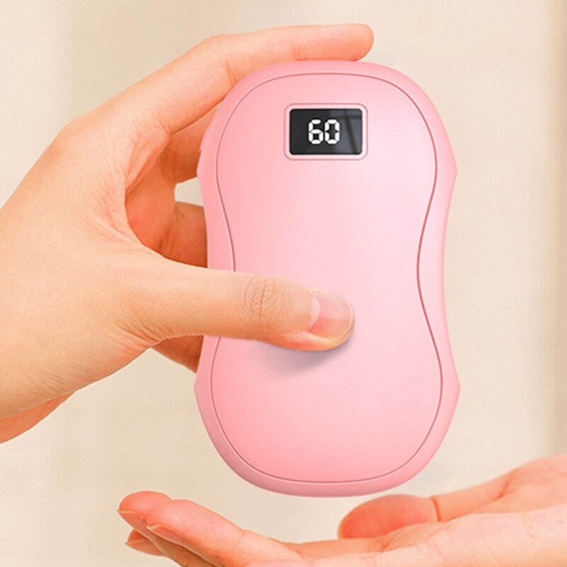 Chauffe-mains électrique réglable avec protection contre la surchauffe, banque d'alimentation chauffante, 3600mAh