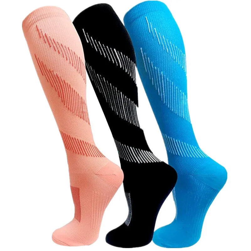 Compression Socks Varicose Veins Swelling 20-30mmhg For Men Women Sports Socks Gym Football Running Hiking Travel Elastic Socks