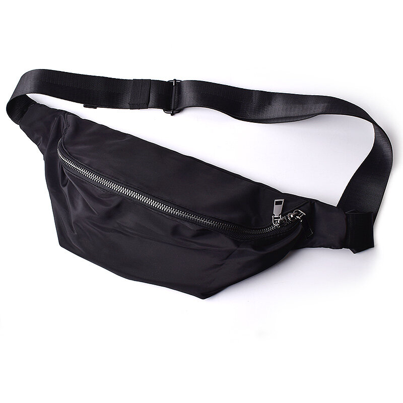 Large Capacity Nylon Waist Bag Women Crossbody Bag Adjustable Chest Packs For Wallet Phone Pouch Ladies Salesperson Work Bag