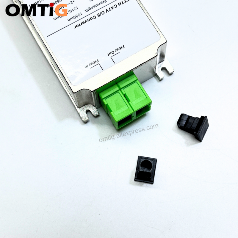 OMTiG-Receptor CATV óptico, WDM para PON FTTH CATV Bandwidth, 2SC, APC-1RF, Comprimento de onda 1310, 1490, 1550nm, 2 portas de saída, 47-1008MHz