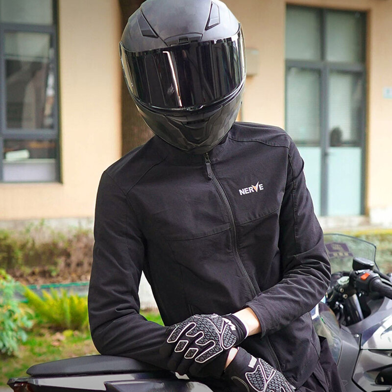 Roupas de equitação para motocicletas masculinas, terno locomotivo confortável, jaqueta de ciclismo respirável, jaqueta durável verão