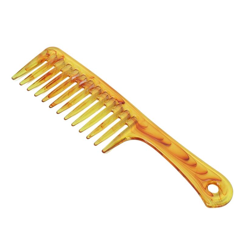 Anti Static Wide Tooth Comb for Curly Hair   Reduce Hair Loss, Easy to Use, Fashionable Design
