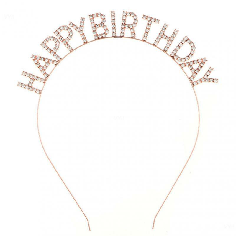 여성용 세련된 매력적인 머리띠, 생일 축제 액세서리, 베스트셀러 레터 축제, 1 개, 2 개, 3 개
