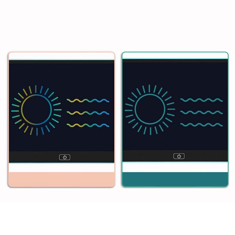 Tableta de escritura LCD de 16 pulgadas de colores, tablero electrónico para garabatos, almohadilla Digital de escritura a mano colorida
