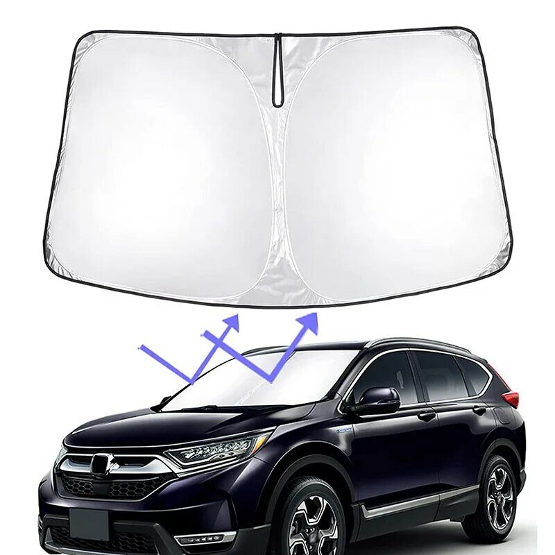 Для Honda CRV CR-V 2017-2022 аксессуары для лобового стекла автомобиля солнцезащитный козырек UV Block Cover
