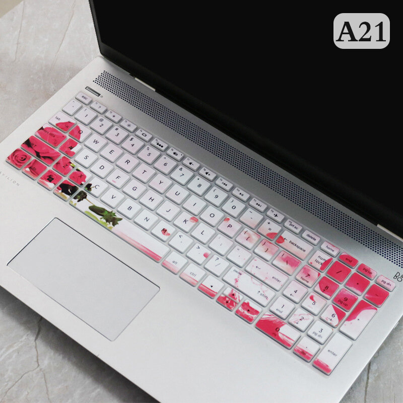 Protector de teclado de silicona para HP Star 15 Series, película para teclado, edición juvenil, 15s-dy0002TX, Notebook, CS1006TX, PC