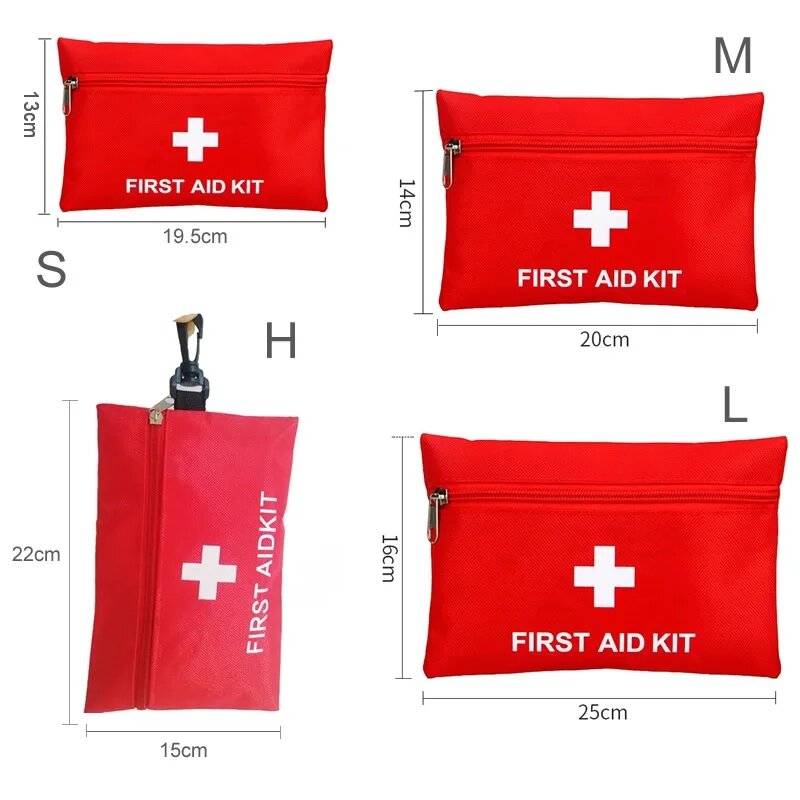 Waterproof Portable Outdoor Mini First Aid Kit EVA Bag For Emergency Treatment For Home Travel Hiking Fishing Sports Wound Treat