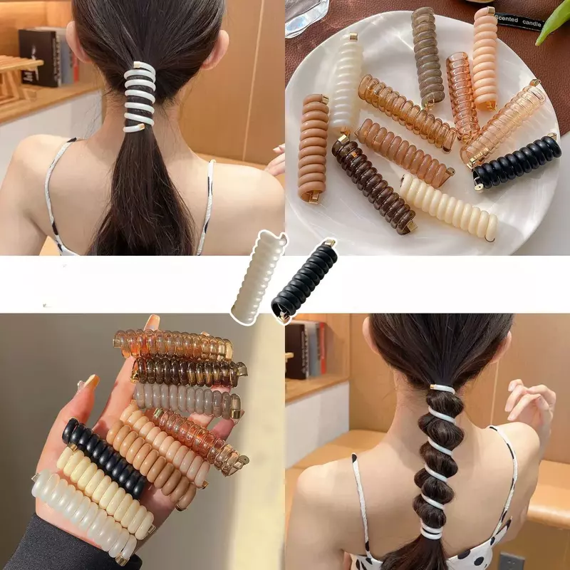 Модные аксессуары для волос в Корейском стиле петля для волос для телефонной линии позолоченная резинка для волос для конского хвоста милые эластичные ленты цветочный головной убор для девочек