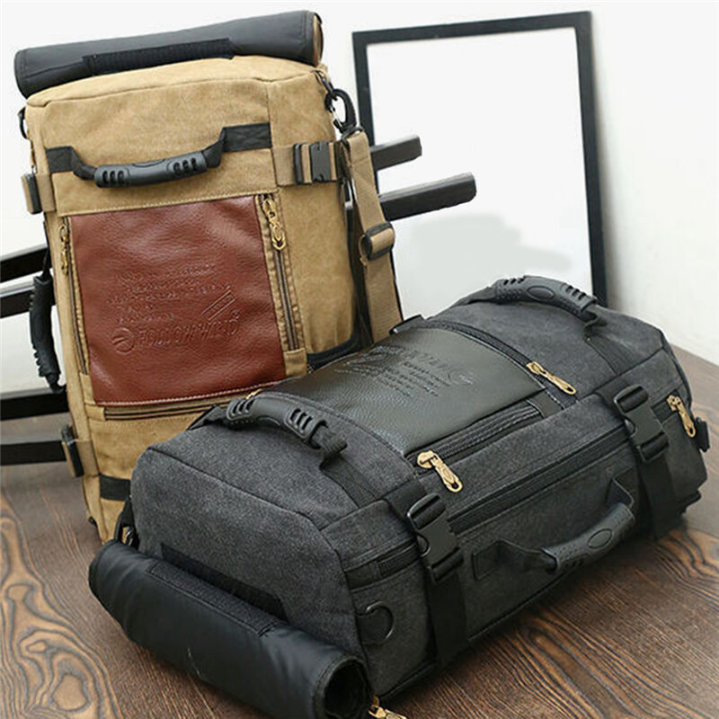 Mochila de viaje impermeable de gran capacidad para hombres, bolsas de viaje, bolsos deportivos casuales, bolsos de hombro, mochilas de entrenamiento, suministros