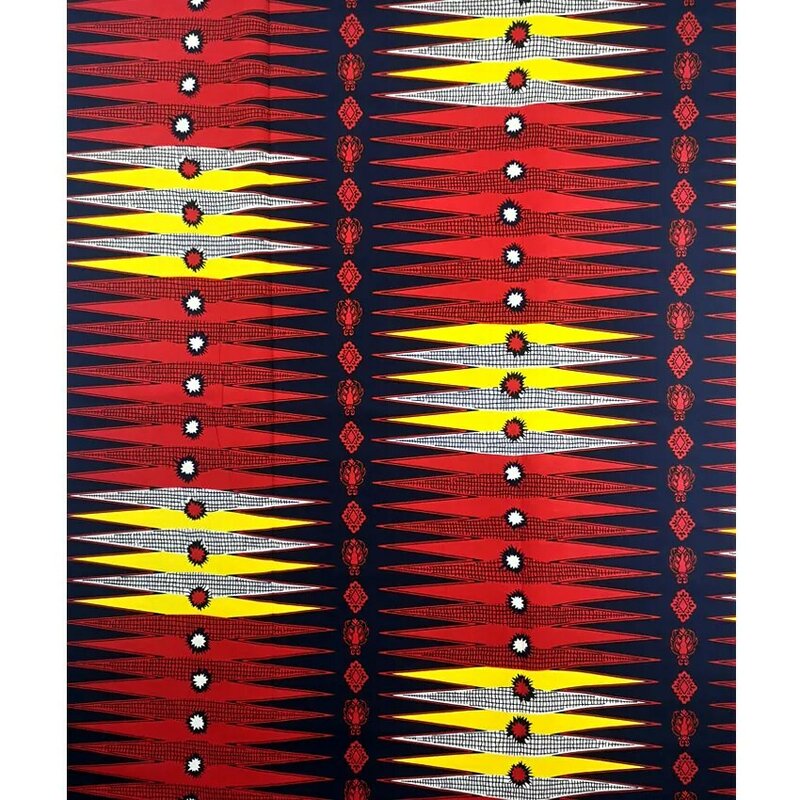 قماش عالي الجودة 2021 من Holland حقا بغرز من الشمع مواد الخياطة إكسسوارات فنية من نسيج القطن الأفريقي 6 ياردات