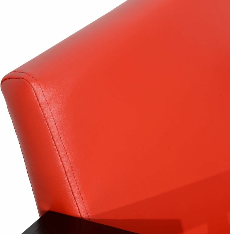 Cadeira de barbeiro hidráulica clássica para salão, beleza Spa, Styling Equipment, Vermelho, 8803