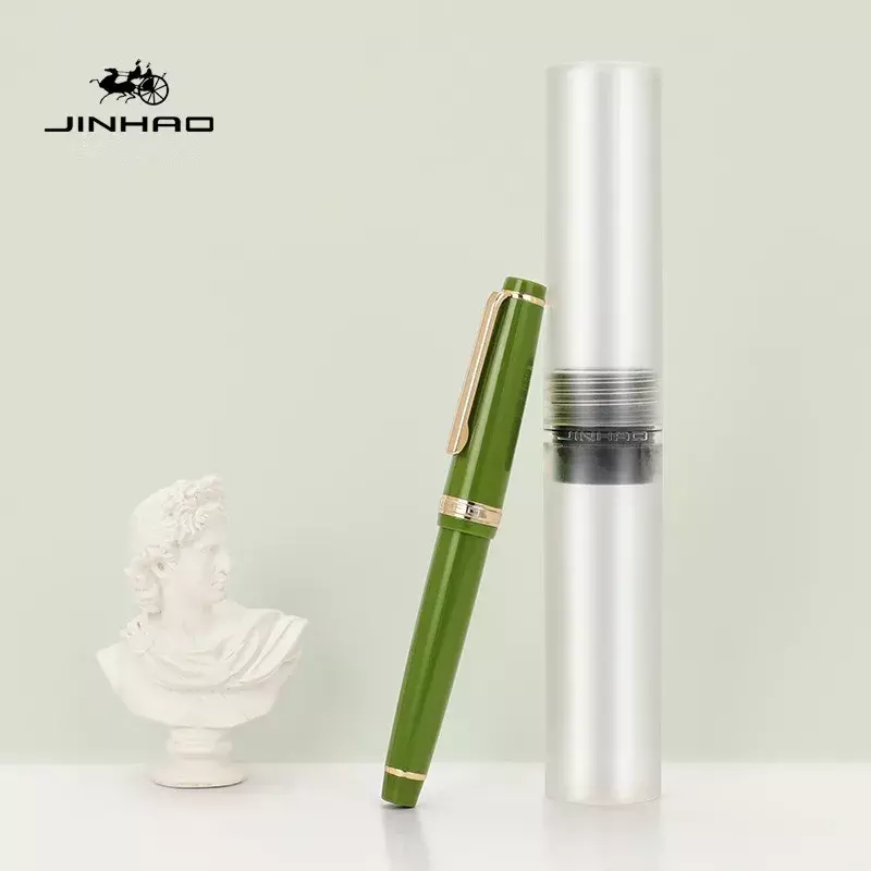 Jinhao-pluma estilográfica de lujo, plumín extrafino multicolor, elegante, para escritura, oficina y escuela, material de papelería, 82, 0,38/0,5/0,7mm