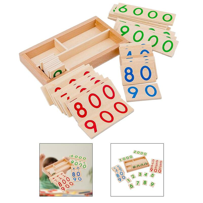 Matematica 000 giocattoli educativi per l'apprendimento del motore dello sviluppo Pre-cognizione per il regalo di 3 4 5 anni