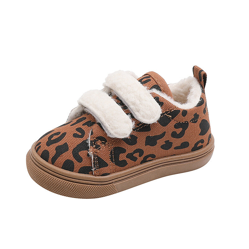 Детская Хлопковая Обувь Zapatillas, зимняя новая детская обувь для доски, удобная мягкая подошва, прогулочная обувь, трендовая спортивная обувь для мальчиков, плюшевая теплая обувь для девочек