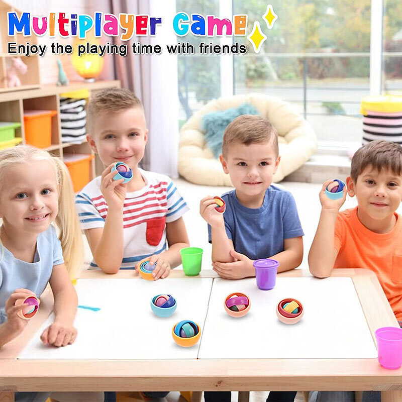 3D kulki żyroskop Fidget Spinners zabawki typu Fidget dla dzieci dorosłych dzieci bączek ADHD autyzm zabawki sensoryczne łagodzące stres