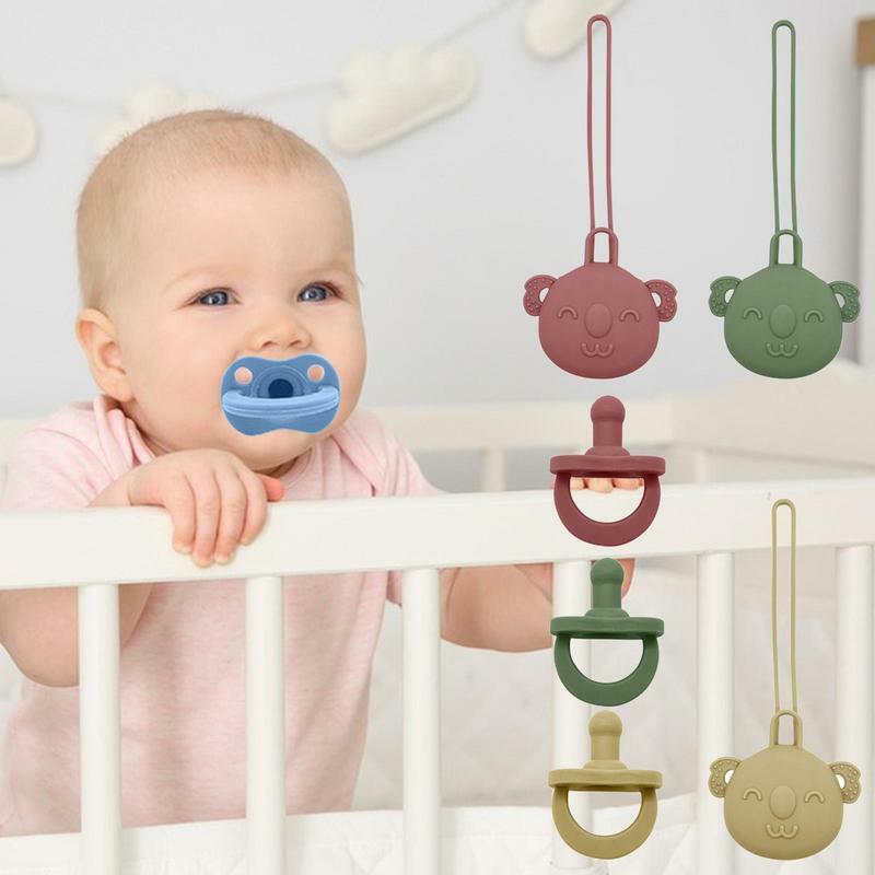 Pacifier Case Holder Safe Pacifier Case Set Baby Supplies Pacifier Set For Baby Girls And Boys For Shopping Traveling Camping
