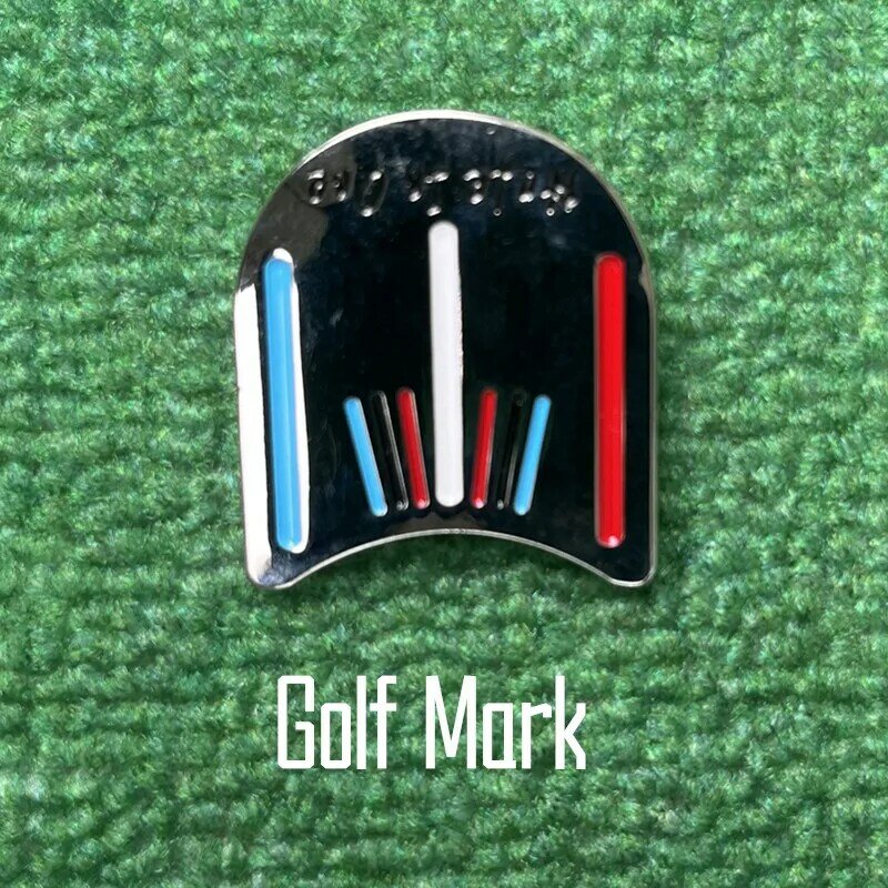 Topi Golf klip tanda penutup klip topi GOLF logam hijau klip cap kecil indah