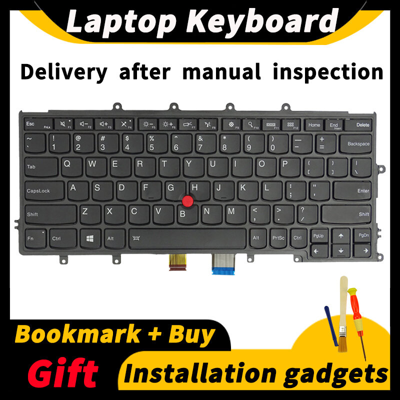 Untuk Lenovo ThinkPad X230S X240 X240S X250 X250S X260 X270 notebook keyboard tata letak US 04Y0900 04Y0938 04X017 04X0213 04X0177