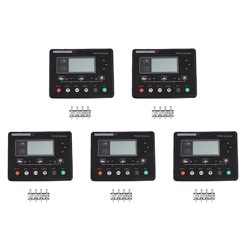 Grupo Gerador com Início Automático LCD, Caixa De Controle De Ats, Terminal Painel De Carga, Alternador, Gerador, 5X, 6120U, AMF