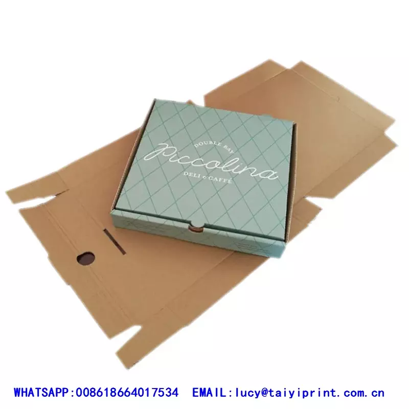 Pizza Box, Custom impresso, barato, produto personalizado