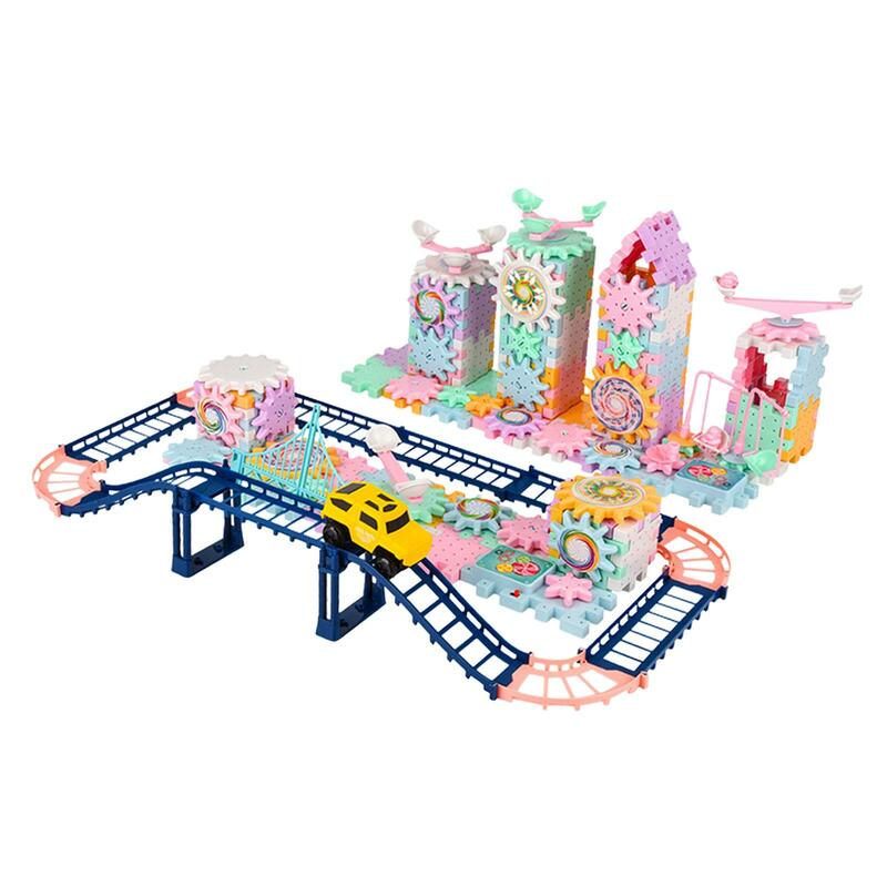 Sprzęt DIY zabawki do budowania wczesne zabawki edukacyjne kreatywność klocki edukacyjne zabawka montażowa do dekoracji prezent dorośli i dzieci świąteczna