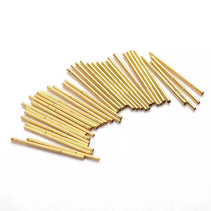 100 PCS/bag R50-2C Spring Test Pin Needle Sleeve 0.86mm Snap Ring Height 2.5mm Probe Needle Seat