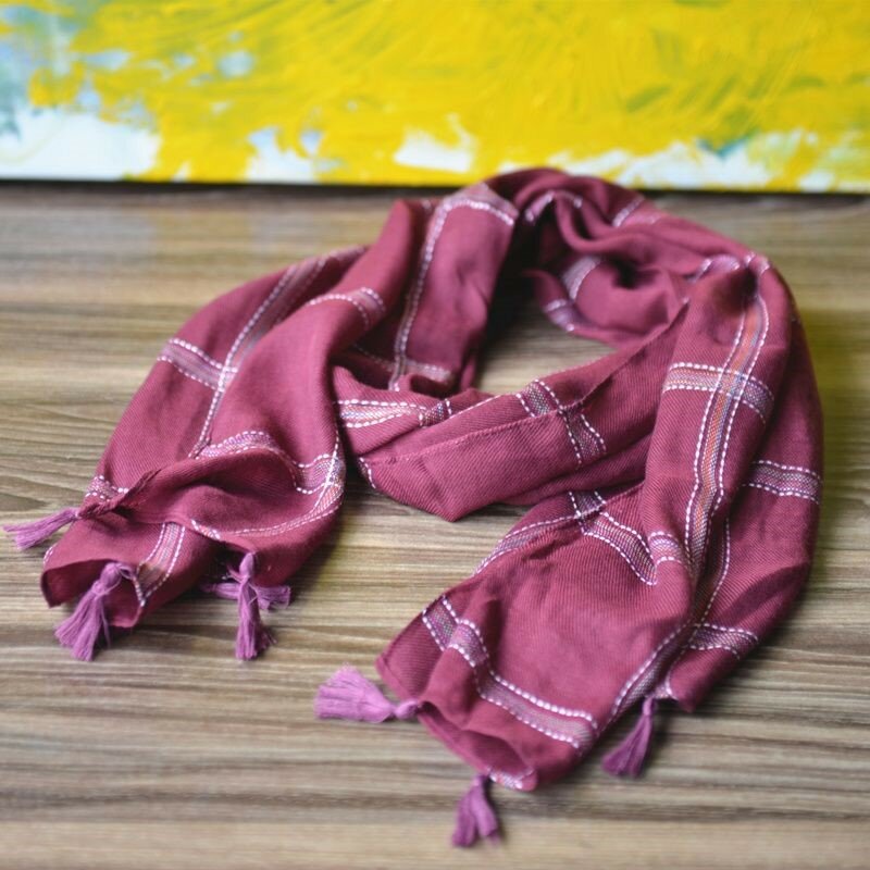 Детский шарф на весну/лето/осень, универсальный хлопковый льняной Непрозрачный шарф с принтом для мальчиков и девочек, Детский Теплый шарф в Корейском стиле ZE484