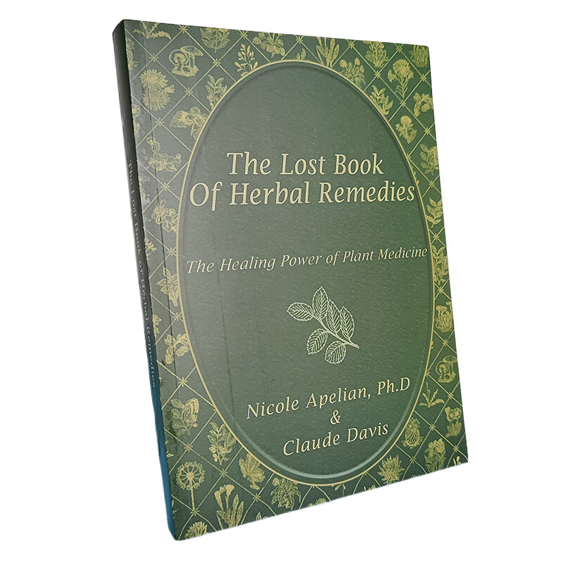 Neu das verlorene Buch der Kräuter heilmittel in Englisch Buch die Heilkraft der Pflanzen medizin Taschenbuch
