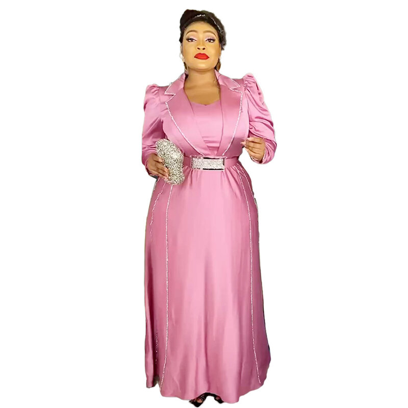 Женское платье в африканском стиле, Элегантное летнее платье, 2024