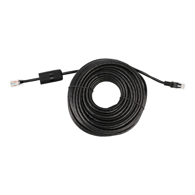 Techage RJ45 kabel jaringan Ethernet, kawat kabel LAN tahan air luar ruangan untuk CCTV POE IP sistem kamera RJ45 10M 20M 30M 50M cat5