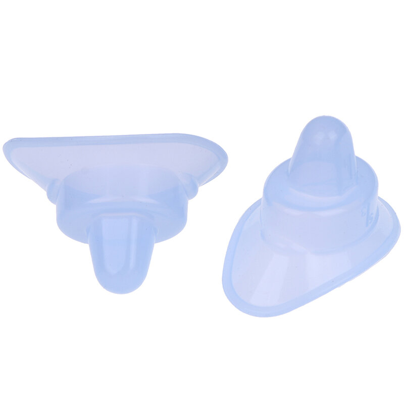2Pcs Soft Silicone Reusable Eye Wash Cup Eyewash Container Eye Care Washing Cup