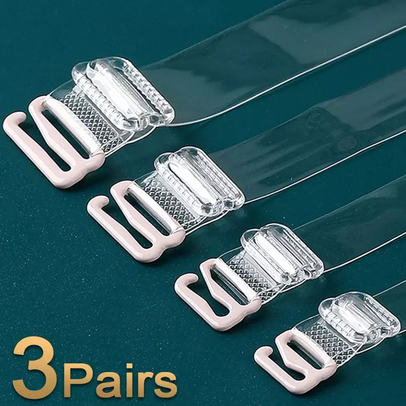 Bretelles de soutien-gorge élastiques transparentes invisibles pour femmes, ceinture de soutien-gorge initiée, sous-vêtements réglables, accessoires intimes