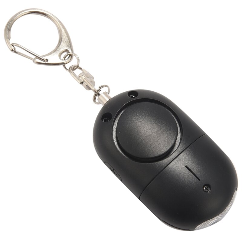 Personal Protection Alarm Keychain - 130 DB Loud Sonic Siren Device With Flashlight To Increase Safety - Emergency Alert Whistle