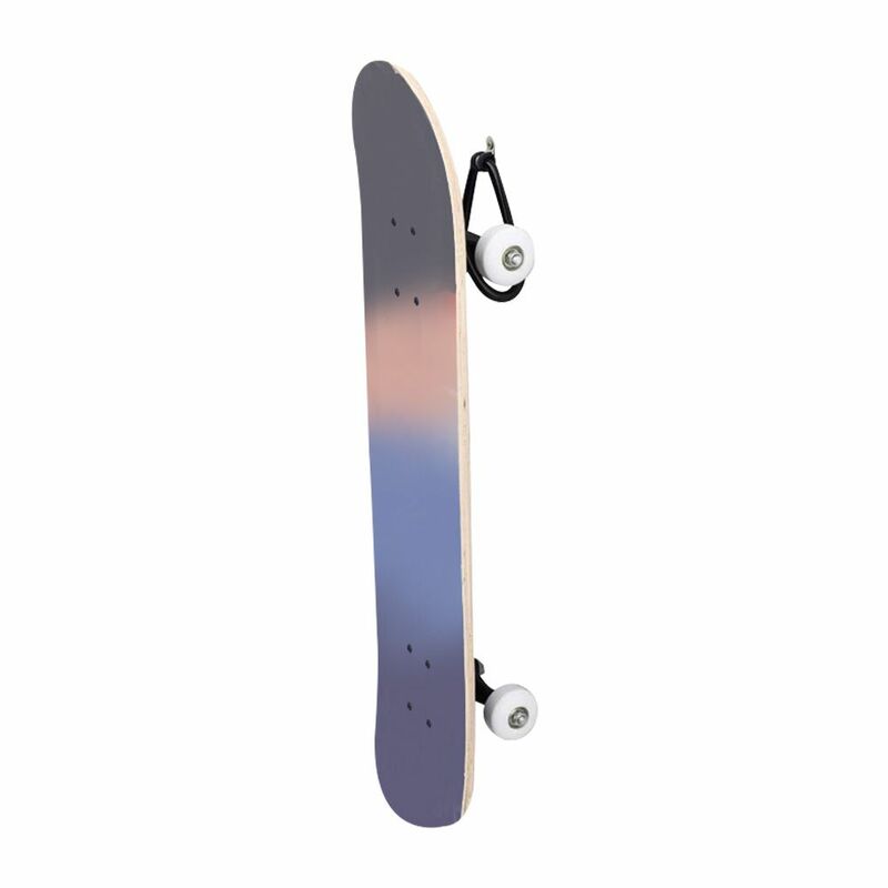2 Stuks Universele Flexibele Longboard Muur Mount Haak Opbergrek Display Haak Skateboard Hanger Rack