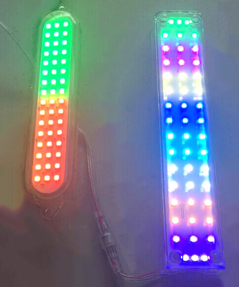 Éclairage LED pour tour d'amusement, SMD5050, RVB, DC 24V, 48 gible, pièces pour terrains de jeux
