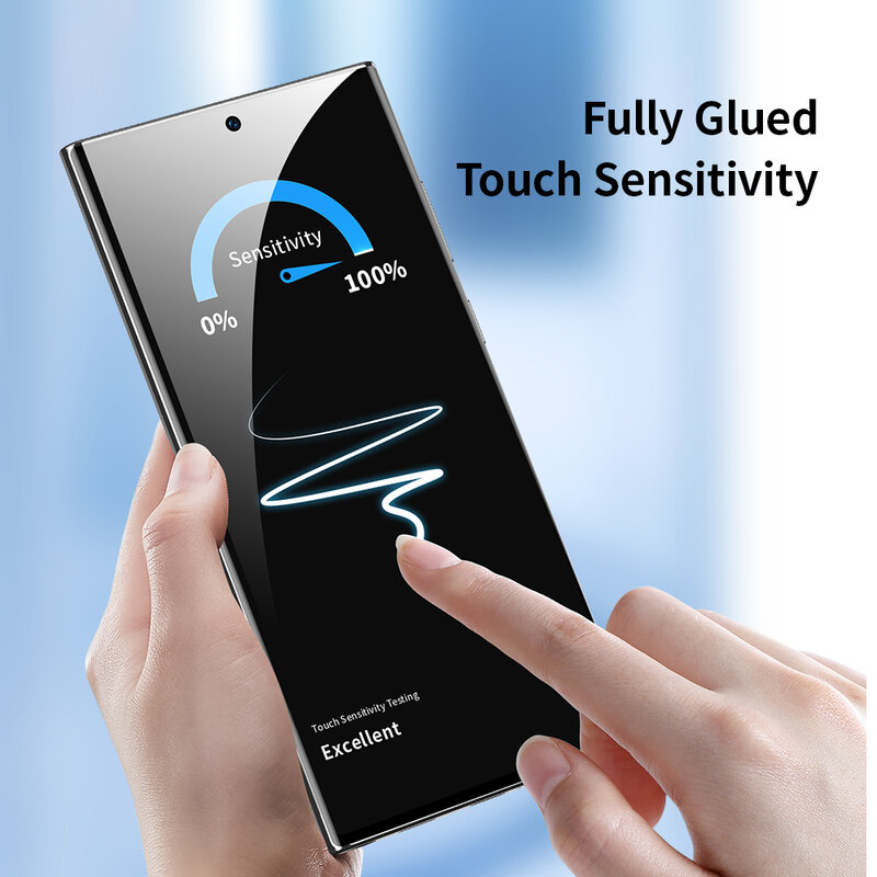 SmartDevil 2pcs proteggi schermo per Samsung Galaxy S24 Ultra S23 S22 S21 S20 Plus Soft Hydrogel Film Note 20 Full Glue Cover