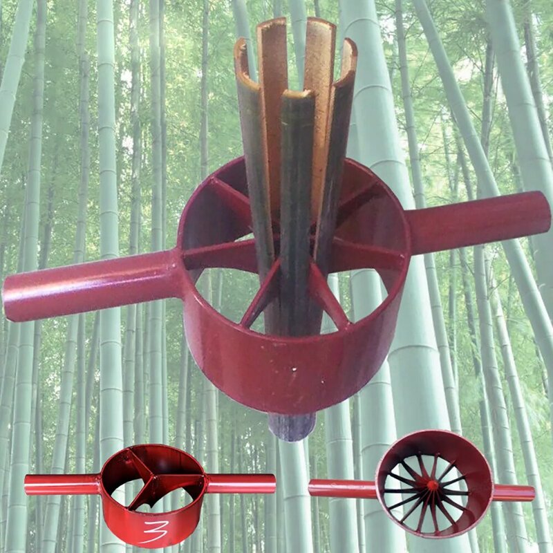 Fendeur de bambous en acier au manganèse, outil de fendage de bambou, coupe-bois, travail de calcul, outils de bricolage