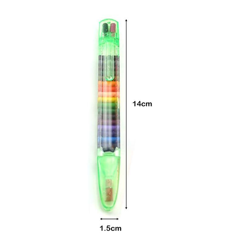 Ручка для рисования маслом, не токсичная, 4 шт., 20 цветов