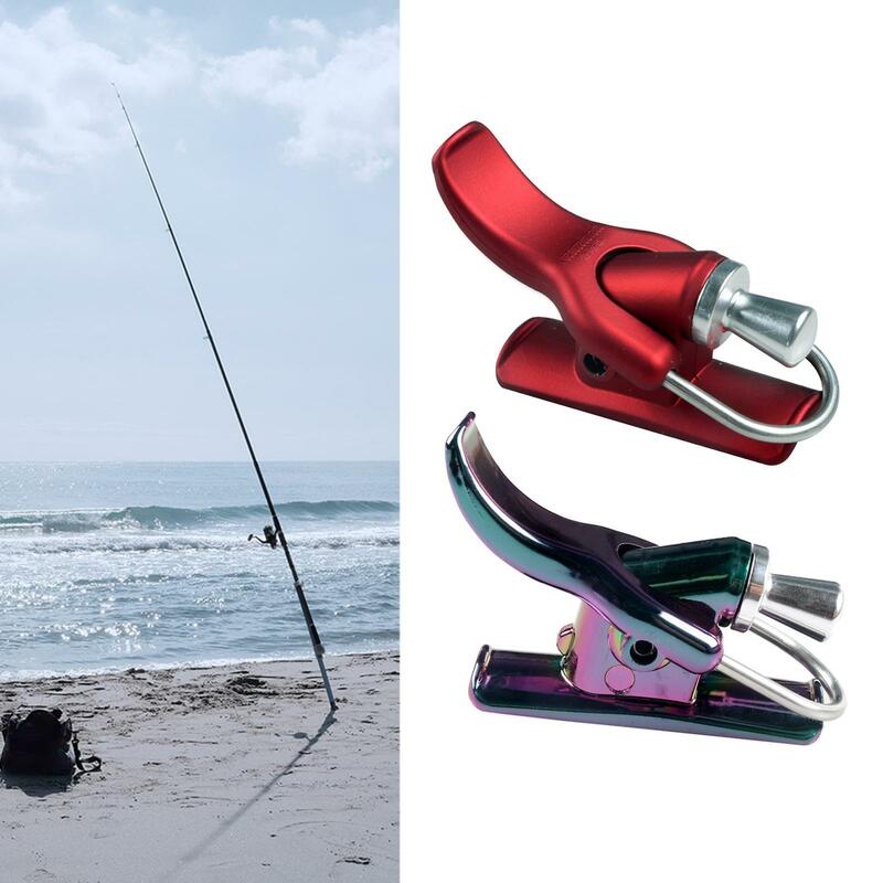 Sea Fishing Casting Trigger Clip, protetor de dedo, equipamento de pesca, Surf Aid, Thumb Button for Shore