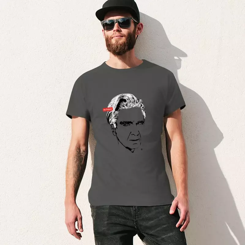 Cioran-男性用グラフィックTシャツ,スポーツファン向けの素敵なトップス,特大