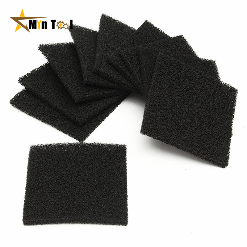 10Pcs Carbon Filter Sponge for 493 Soldering Smoke Absorber ESD Fume Extractor Solder Iron Welding Tool Kit Accessory