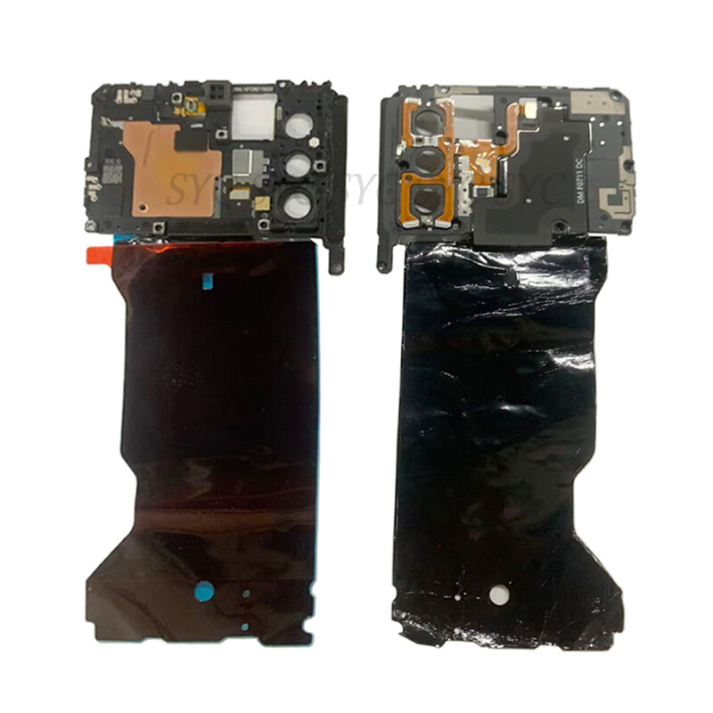 NFC رقاقة وحدة هوائي كاميرا غطاء الإطار فليكس كابل ل شاومي Redmi K50 الألعاب اللاسلكية شحن إصلاح أجزاء