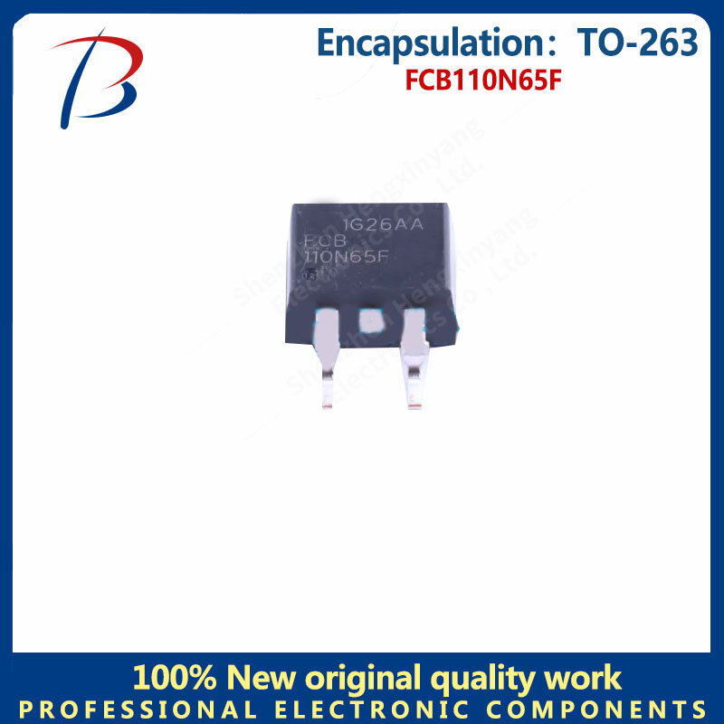 5PCS Patch FCB110N65F package TO-263 N-channel 650V 35A MOS FET