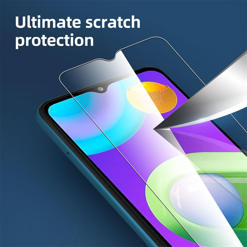 Защита экрана для Galaxy A02 A02s M02 M02s Samsung, закаленное стекло HD 9H, прозрачный чехол, бесплатная доставка