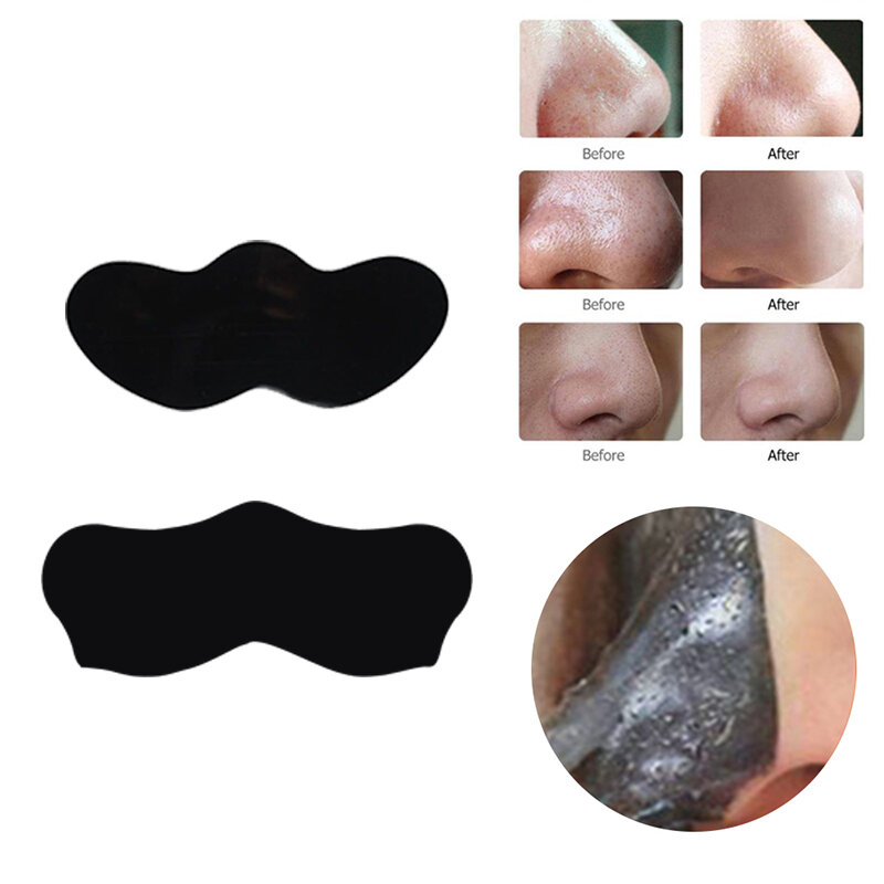 NEW 10PC Tear Type Mask Nose Paste Blackhead Acne Removal Pore Black Head Cleaner Strong Sticker Comedone Extractor