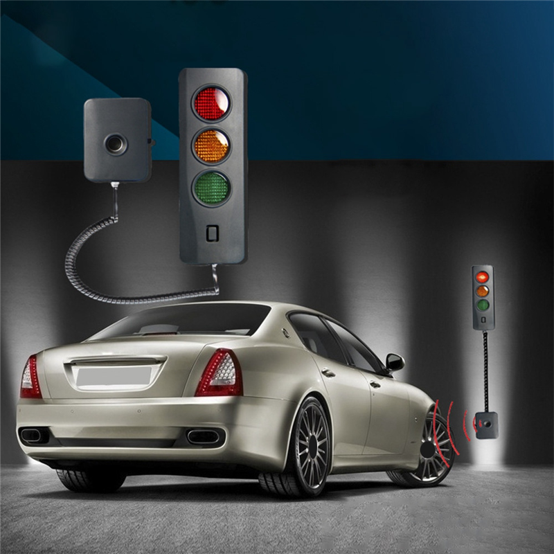 Urządzenie parkingowe inteligentne urządzenie parkingowe sygnalizacja świetlna LED alarmu parkowania urządzenia zapobiegającego parkowaniu ostrzeżenie o kolizji