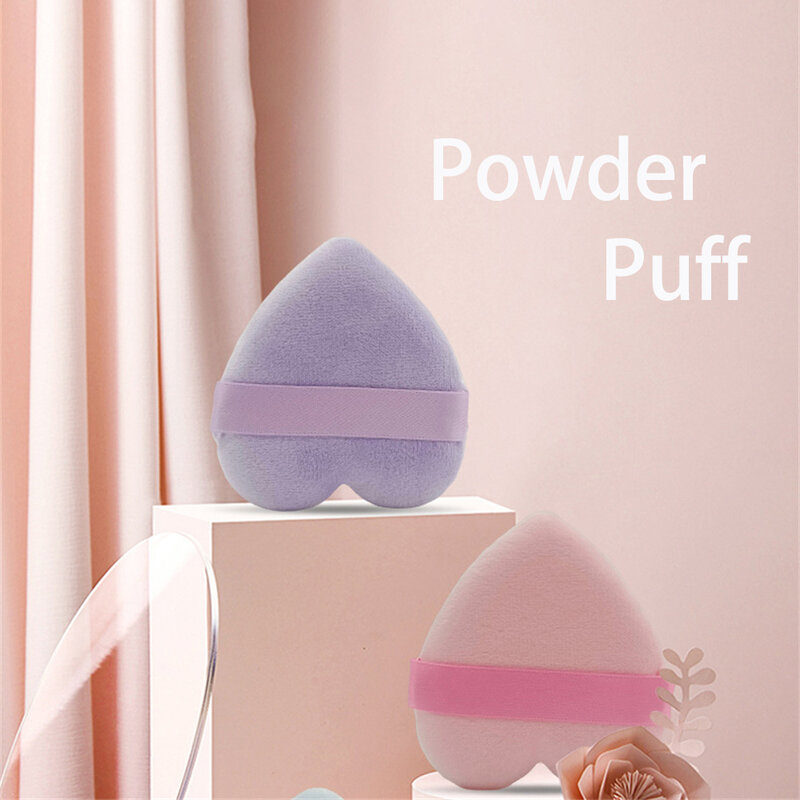 10pcs Pcs Make Up Sponges Velvet Triangle Powder Puff for Face Eyes Contouring Shadow Seal Cosmetic Foundation Makeup Tool