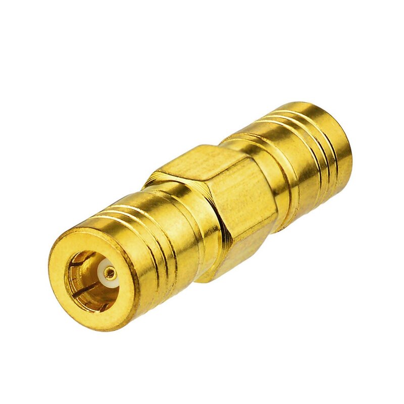 Konektor adaptor koaksial RF berlapis emas Male SMB colokan SMB Superbat